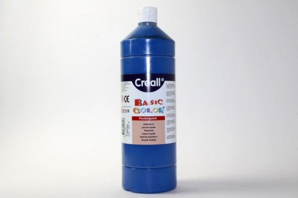 Basic-color, Schultempera, 1000 ml, dunkelblau