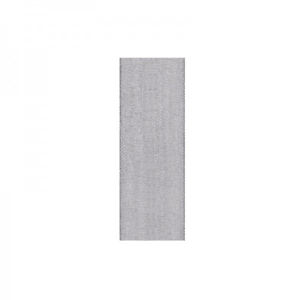 Chiffonband, 10mm breit, 10m lang - silber