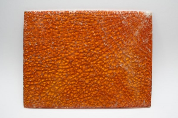 Crackle Mosaik-Platte, 15 x 20 cm, 4 mm, orange