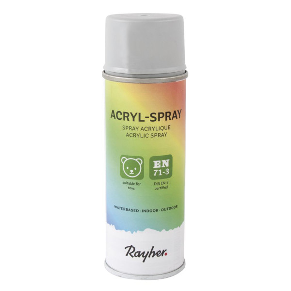 Acryl-Spray 200 ml - hellgrau