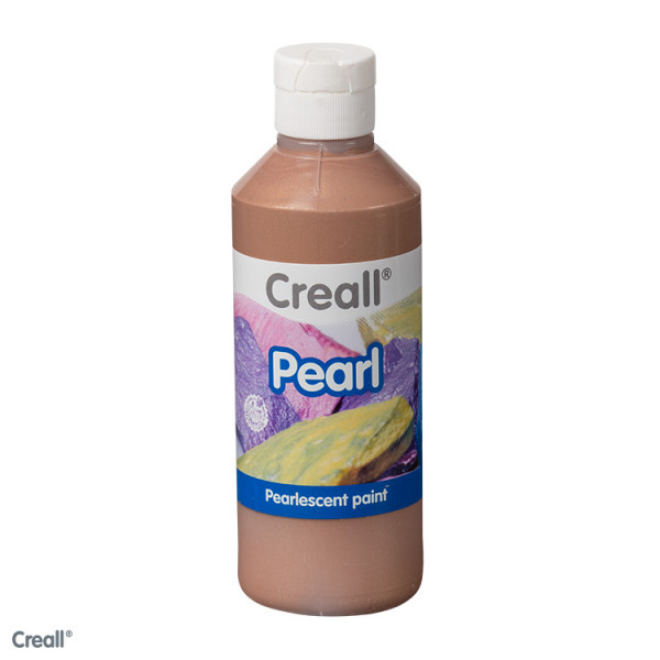Creall-pearl, Perlmuttfarbe, 250 ml, Braun