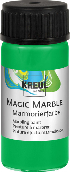 Kreul Magic Marbel Marmorierfarbe, 20 ml, Hellgrün