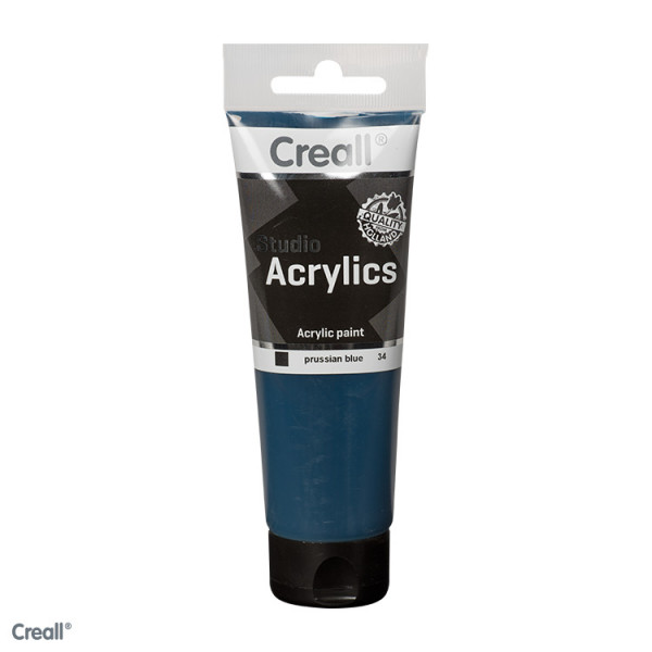 Creall-studio Acrylfarbe, 120 ml, Preußischblau