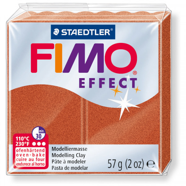 FIMO effect, Modelliermasse, 57 g, Metallic Kupfer
