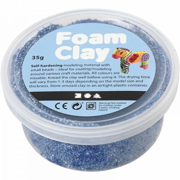 Foam Clay - Blau, 35g