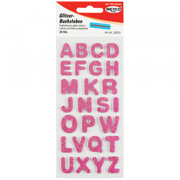 Zahlen - Buchstaben - Aufkleber 1,5cm hoch Klebebuchstaben Farben