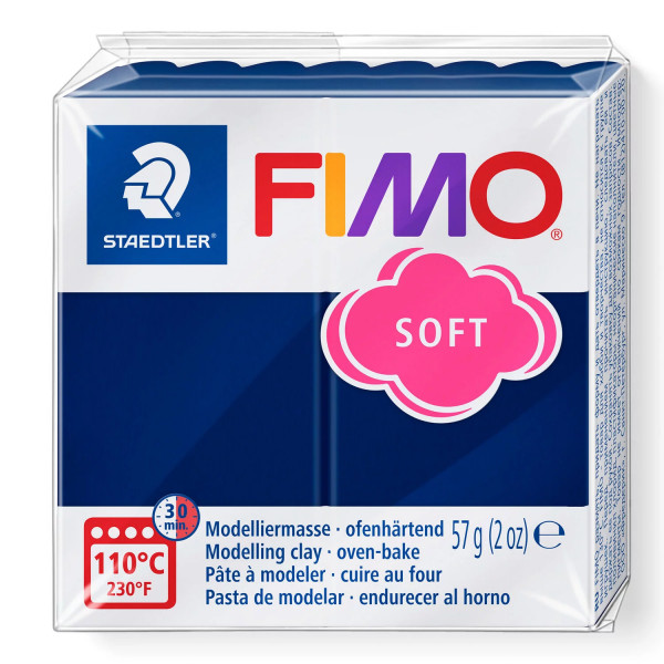 FIMO soft, Modelliermasse, 57 g, Windsorblau