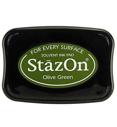Stempelkissen StazOn, 6 x 9,5 cm, Olive Green (Olivgrün)