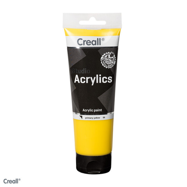 Creall-studio Acrylfarbe, 250 ml, Primärgelb