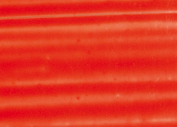 Verzierwachsplatte, gestreift, 200x100x0,5mm, rot