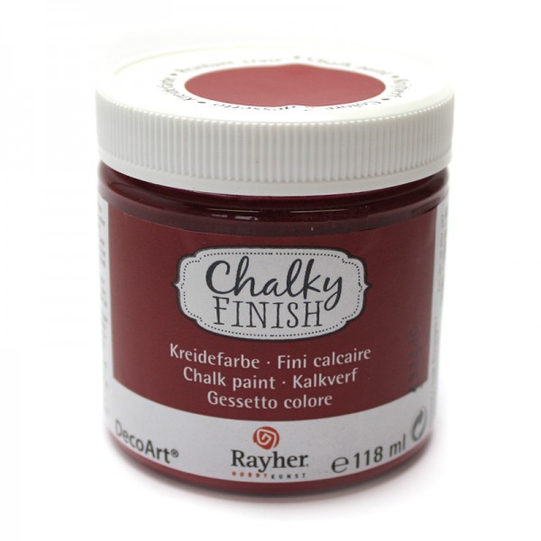 Chalky-Finish Kreidefarbe 118 ml - burgund