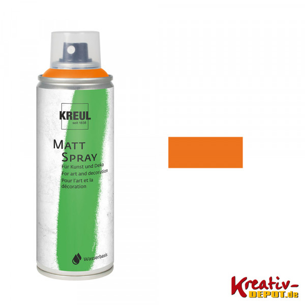 KREUL Matt-Spray 200 ml, orange