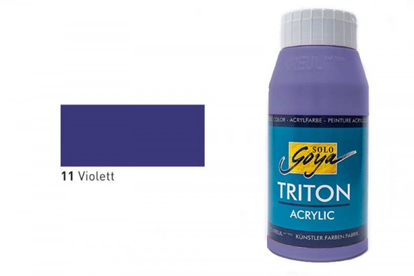 SOLO GOYA TRITON ACRYLIC BASIC, 750 ml, Violett