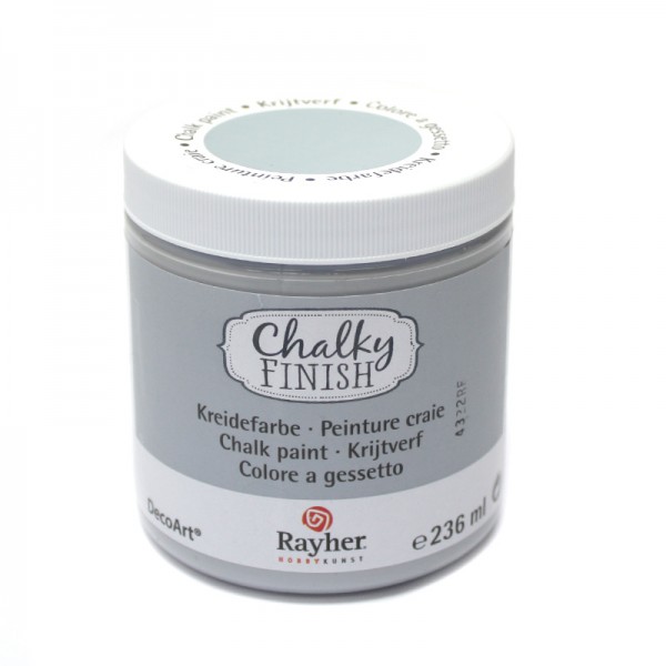 Chalky-Finish Kreidefarbe 236 ml - steingrau