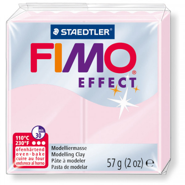 FIMO effect, Modelliermasse, 57 g, Rosenquarz