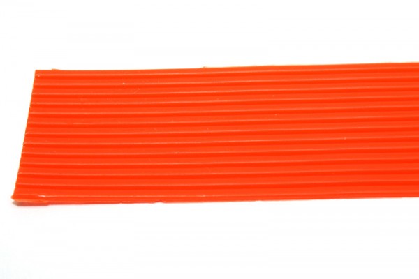 Wachsrundstreifen, 2mm, 20cm, 10 Stk., orange