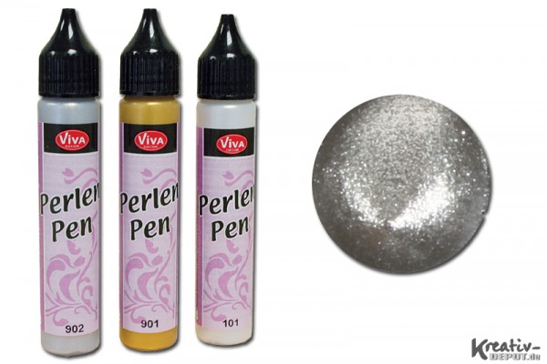 Viva Perlen-Pen, Silber Chrom
