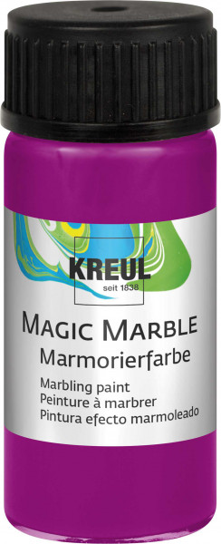 Kreul Magic Marble Marmorierfarbe, 20 ml, Magenta