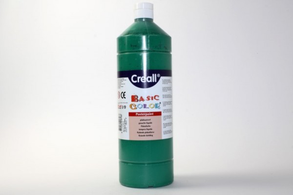 Basic-color, Schultempera, 1000 ml, dunkelgrün