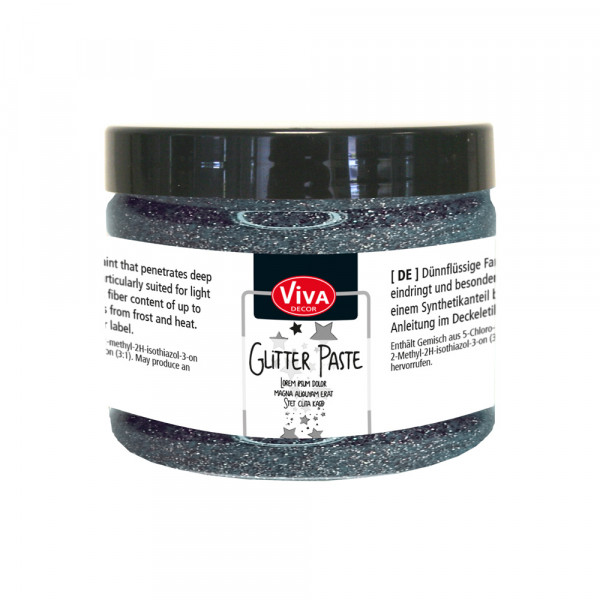 Viva Decor Glitter-Paste, 150 ml, Hämatit