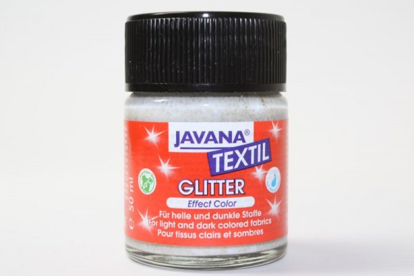 JAVANA TEXTIL GLITTER, 50 ml, Glitter-Gold