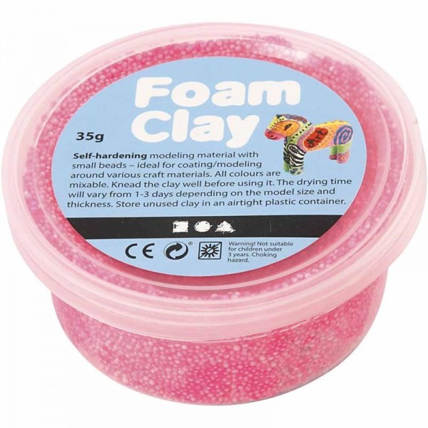 Foam Clay - Neonpink, 35g