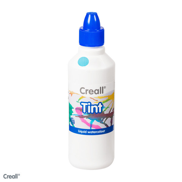 Creall-tint, Wassermaltinte / Aquarellfarbe, 500 ml, hellblau