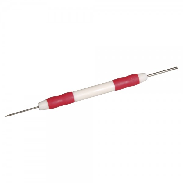 Zweiseitiger Quilling-Stift mit Einschubschlitz und Nadel 3cm