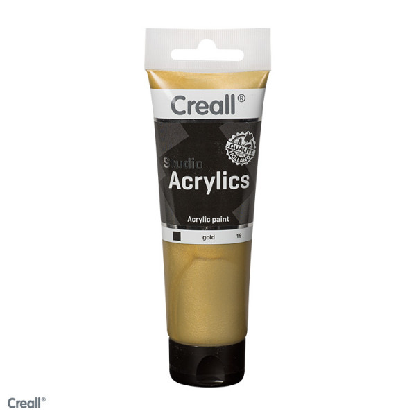 Creall-studio Acrylfarbe, 120 ml, Gold