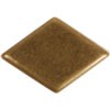 Viva Decor Hot-Fix-Steine, Metall, 7x10 mm, Raute bronze