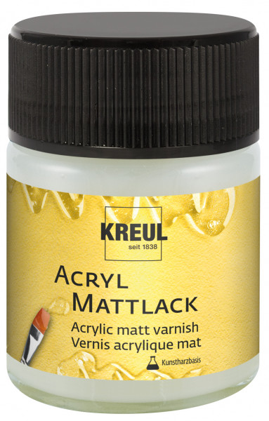 Acryl-Mattlack auf Kunstharzbasis, 50ml