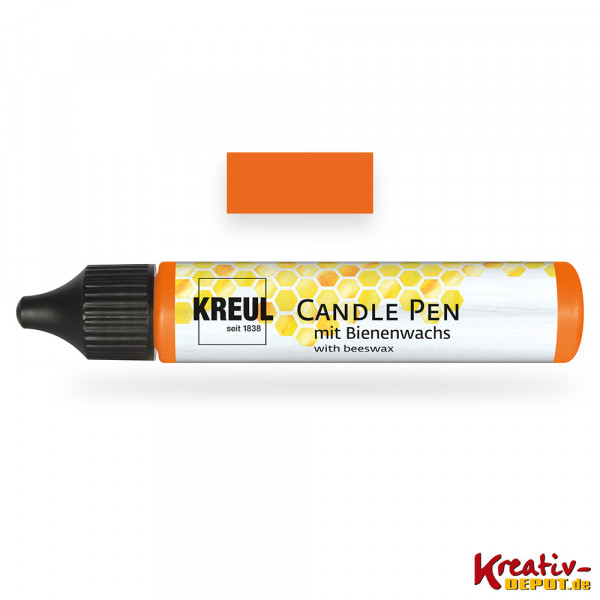 KREUL Candle Pen, 29 ml, Orange