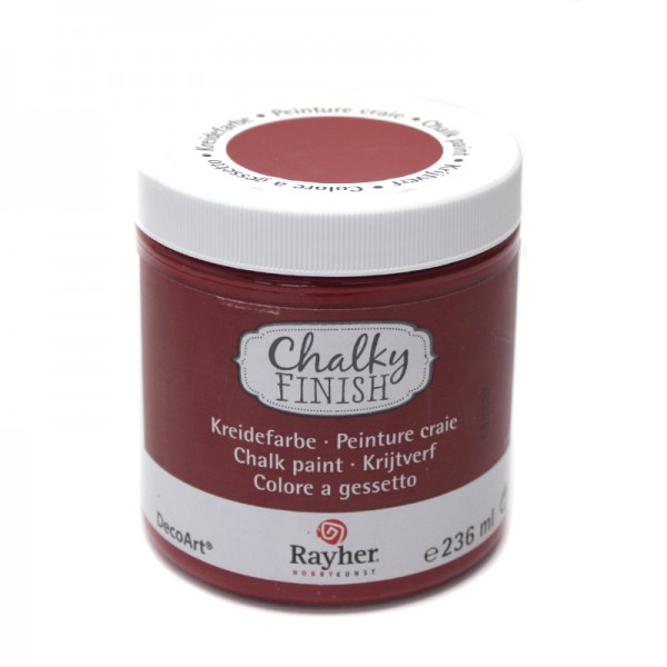 Chalky-Finish Kreidefarbe 236 ml - burgund