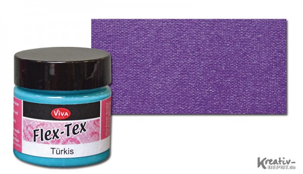 Viva Decor Flex-Tex, Textilfarbe, 50 ml, Lila