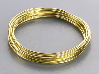Aluminiumdraht, 3 mm Ø, 3 m, goldfarben