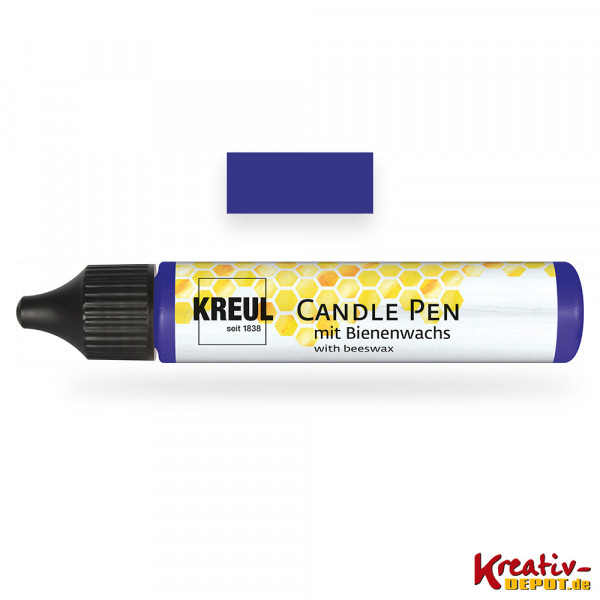 KREUL Candle Pen, 29 ml, Royalblau
