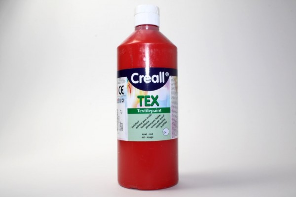 Creall-TEX, Textilfarbe, 500 ml, Rot