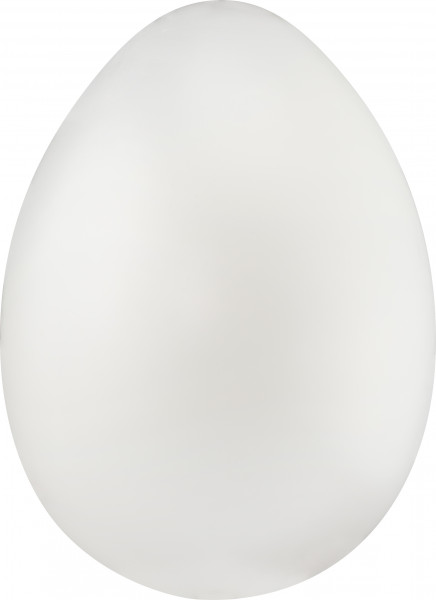 Kunststoff-Eier / Plastikei, 24 cm, weiß