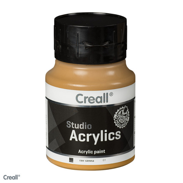 Creall-studio Acrylfarbe, 500 ml, Siena