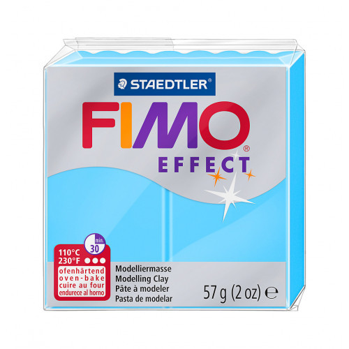 FIMO effect, Modelliermasse, 57 g, Neon Blau