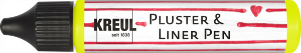 Kreul Pluster & Liner Pen, 29 ml, Neon Light