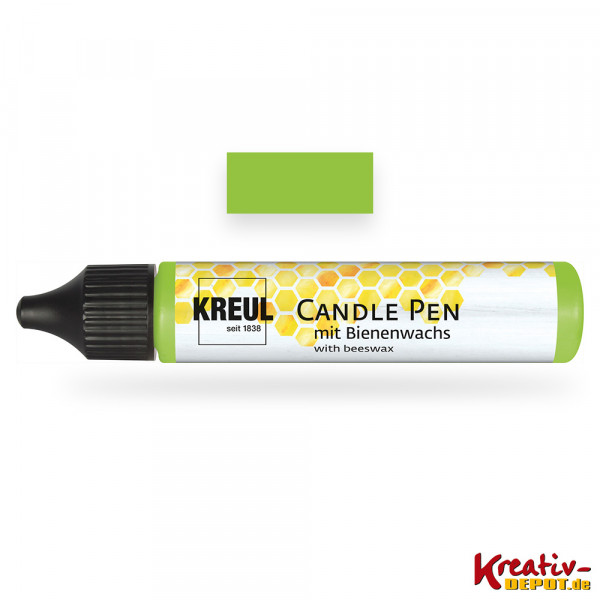 KREUL Candle Pen, 29 ml, Hellgrün