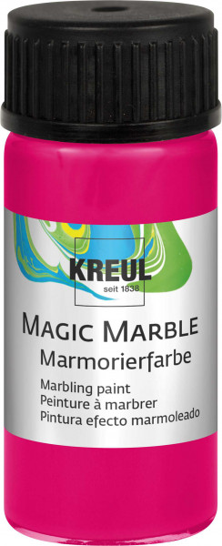 Kreul Magic Marbel Marmorierfarbe, 20 ml, Neonpink