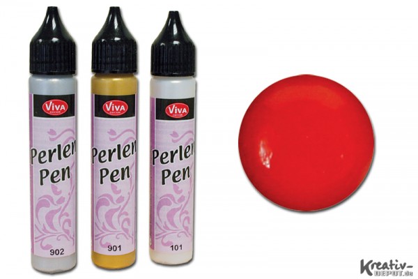 Viva Perlen-Pen, Rot