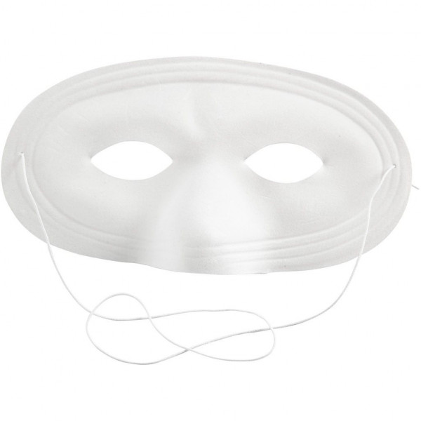 Maske, aus Kunststoff, 17,5 x 10 cm