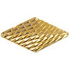 Viva Decor Hot-Fix-Steine, Metall, 10x6 mm, Diamant gold