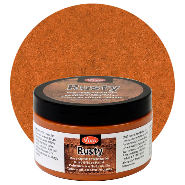 Viva Decor Rusty Rost-Effekt 150 ml, Rost-Orange