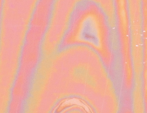 Verzierwachsplatte Rainbow, 200x100x0,5mm, rosa