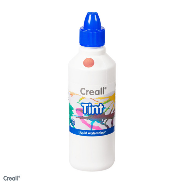 Creall-tint, Wassermaltinte / Aquarellfarbe, 500 ml, hellrot