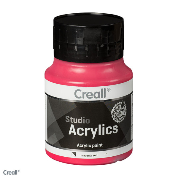 Creall-studio Acrylfarbe, 500 ml, Magenta